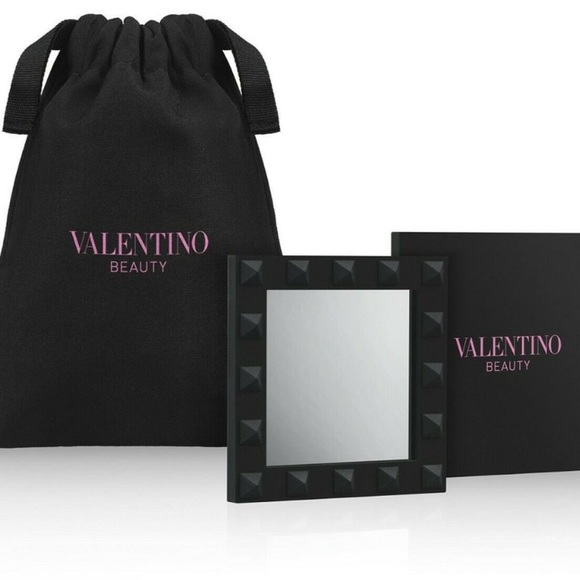 Valentino Pocket Mirror with Matching Bag - Picture 1 of 4